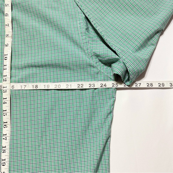 Ralph Lauren Men's Green Checkered Plaid Size M Shirt Excellent - Picture 6 of 7
